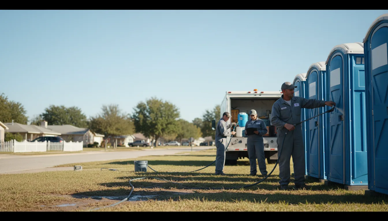 Long-Term Portable Toilet Rental in La Plata, MO near me